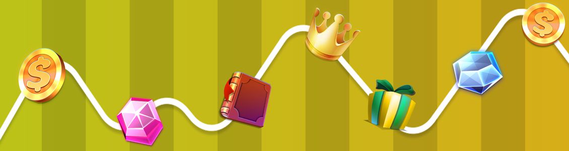 símbolos de slot machine de volatilidade média