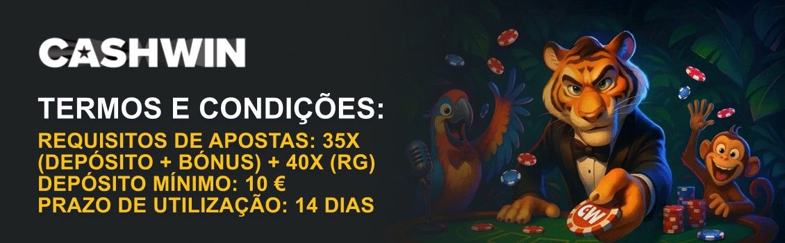 Cashwin termos e condições