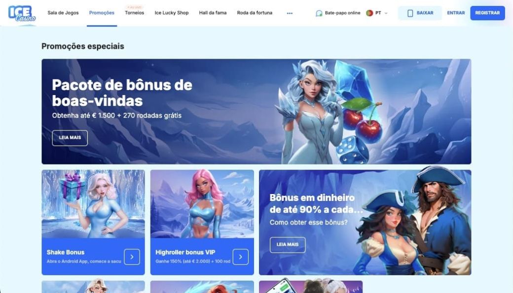 Ice casino bónus
