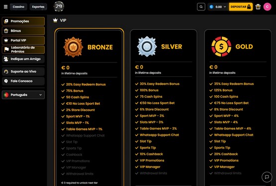 29black Casino VIP