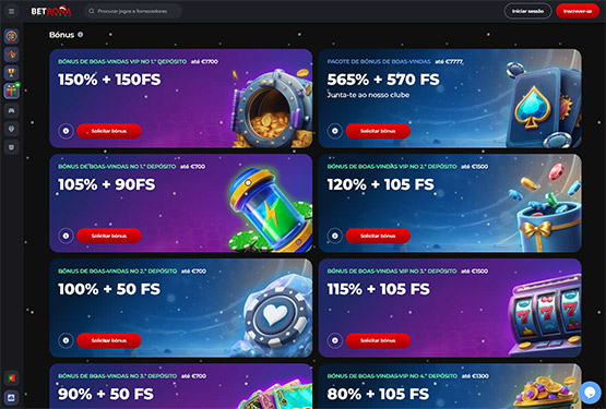 BetBona Casino Promoções