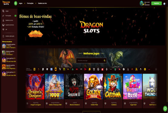 DragonSlots Lobby