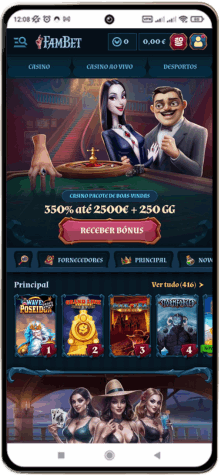 Versão móvel do casino Fambet