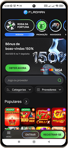 Aplicação do Flagman Casino