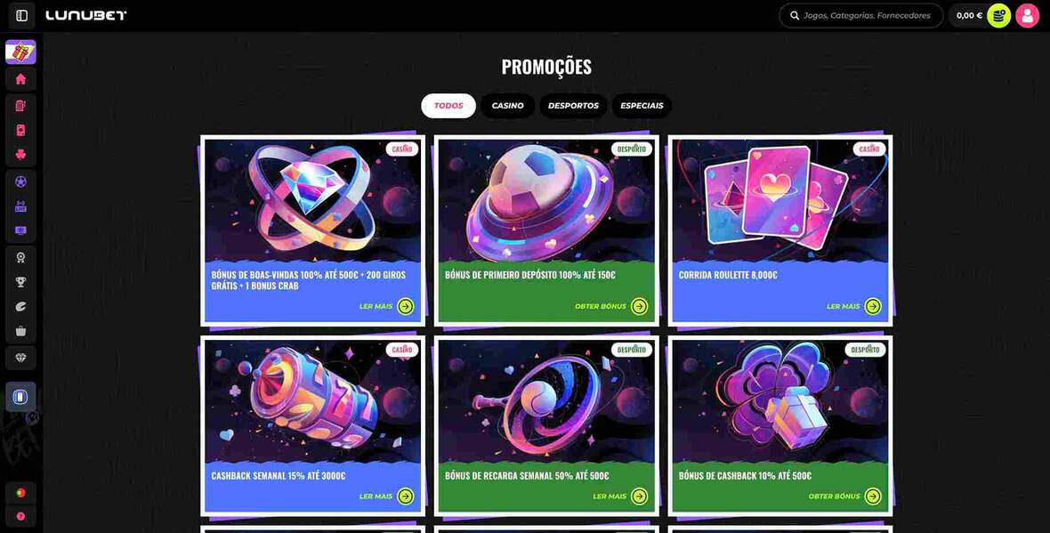 Lunubet Promoções