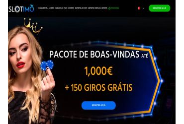 Slotimo – página principal