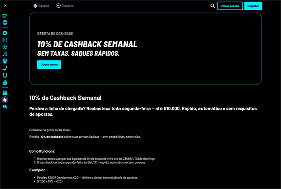 Turbowins Casino Cashback