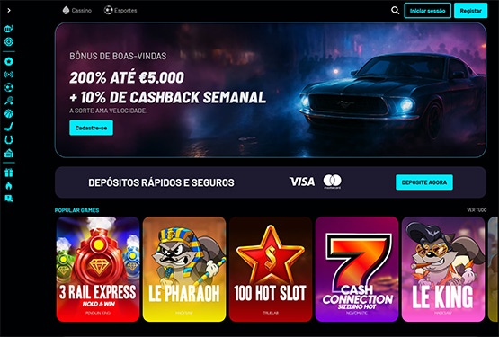 Turbowins Casino Lobby