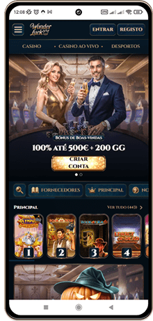 Versão móvel do casino Wonderluck