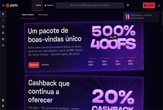 Ybets Promoções