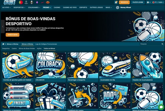 Coldbet Casino Promoções