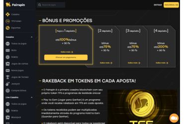 FairSpin casino - promoções