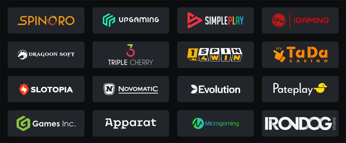 Lista de provedores no Leon Casino