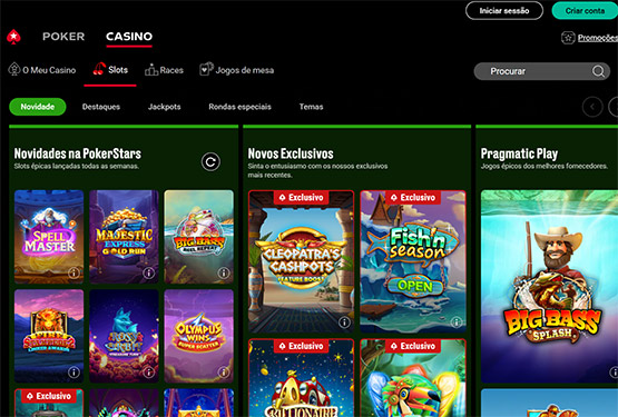 Pokerstars slots