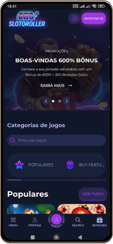 Slotoroller casino Móvel