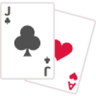 Blackjack Cards, um jogo popular com um RTP de 98% em que o objetivo é vencer o dealer marcando 21 pontos.