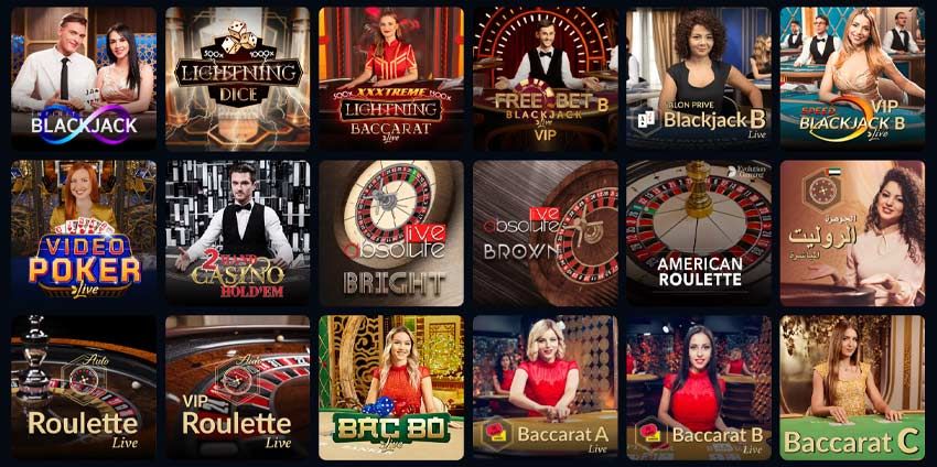 jogos de live casino