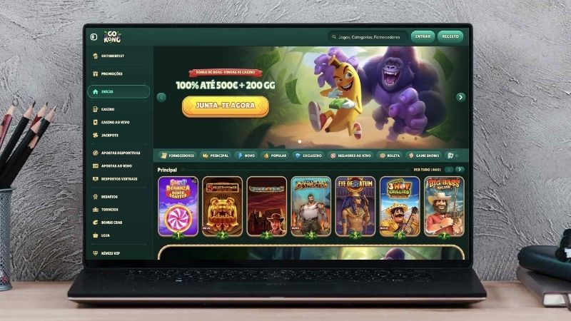 Página Principal do GoKong Casino