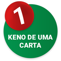 Online keno single-card