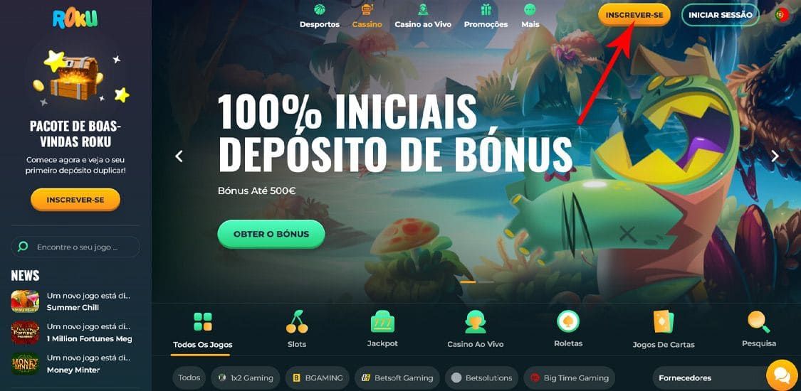 Como efetuar um depósito com Bitcoin – Passo 1