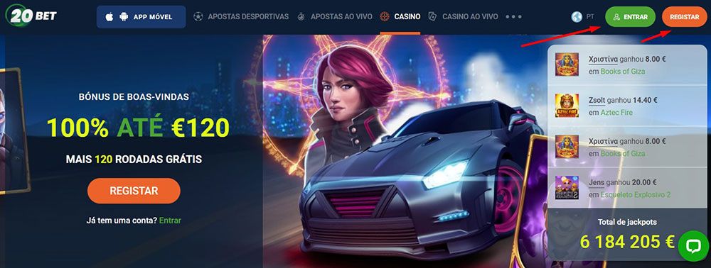 Comece por aplicar na sua conta.