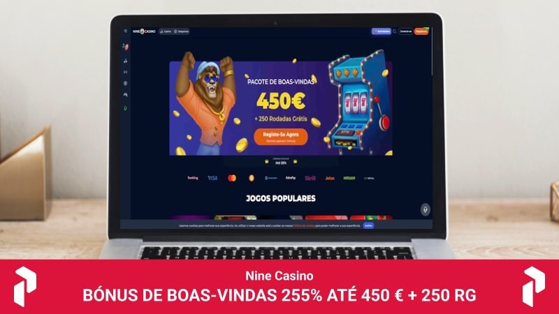 Página principal do casino Nine