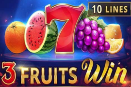 3 fruits win logo main
