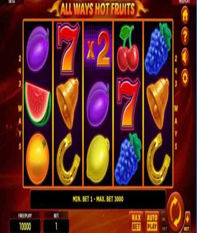 Jogue All Ways Hot Fruits, uma Slot Online da Amatic Casinos slot online gratuitamente | Casino Portugal