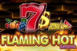 flaming hot extreme slot logo