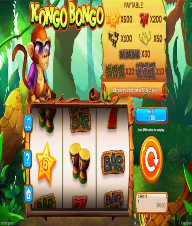 Jogue Kongo Bongo – Uma Slot Online da Tom Horn Gaming slot online gratuitamente | Casino Portugal