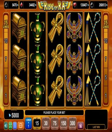 Jogue Rise of Ra, uma slot da EGT slot online gratuitamente | Casino Portugal