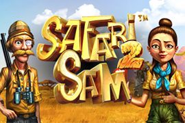 safari sam 2 slot game logo