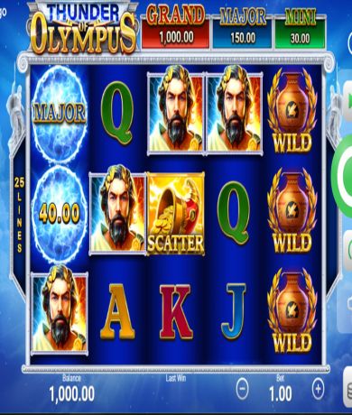 Jogue Thunder of Olympus: Hold and Win da Booogo slot online gratuitamente | Casino Portugal