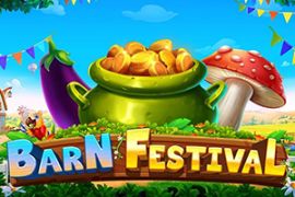 barn festival slot logo