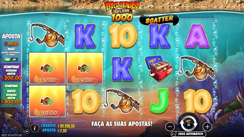 Big Bass Splash 1000 slot gameplay
