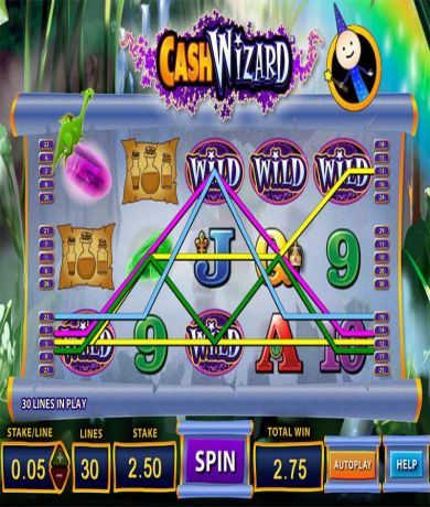 Jogue Cash Wizard, uma slot online da Bally slot online gratuitamente | Casino Portugal