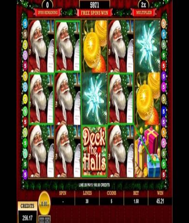 Jogue Deck the Halls, uma slot online da Microgaming slot online gratuitamente | Casino Portugal