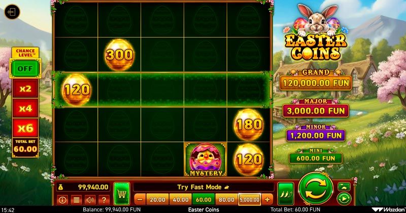 Easter Coins jogabilidade