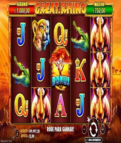 Jogue Great Rhino da Pragmatic Play – Análise e Jogo Grátis em Modo de Demonstração slot online gratuitamente | Casino Portugal