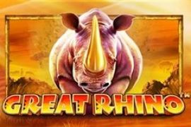 Great Rhino slot logo