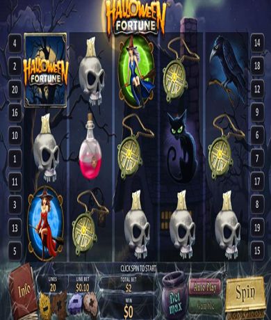 Jogue Halloween Fortune Slot Machine, da PlayTech slot online gratuitamente | Casino Portugal
