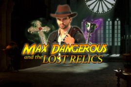 max dangerous and the lost relics logo