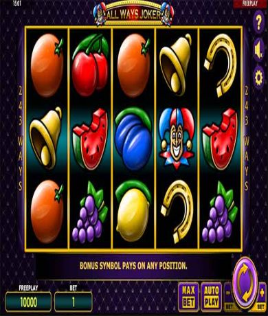 Jogue All Ways Joker, uma slot online da Amatic slot online gratuitamente | Casino Portugal