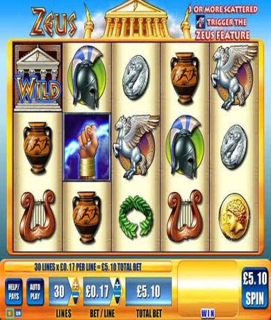 Jogue Zeus, uma slot online da WMS slot online gratuitamente | Casino Portugal