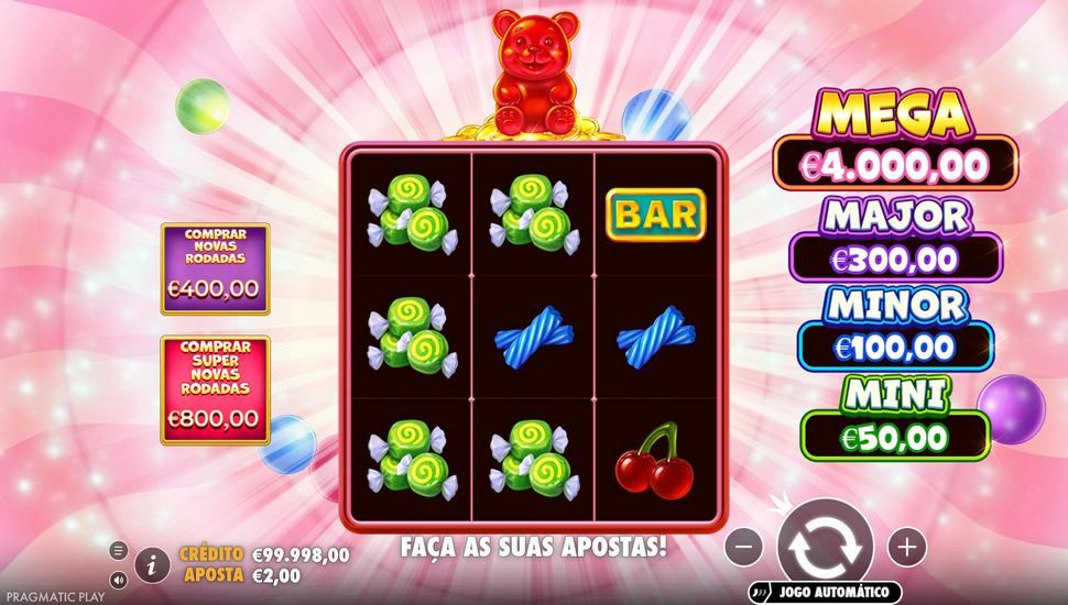 Super Gummy Strike slot gameplay